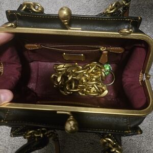 Coach Black Leather Handbag